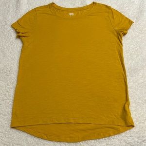 Old Navy Girls’ Yellow T-Shirt Size XL